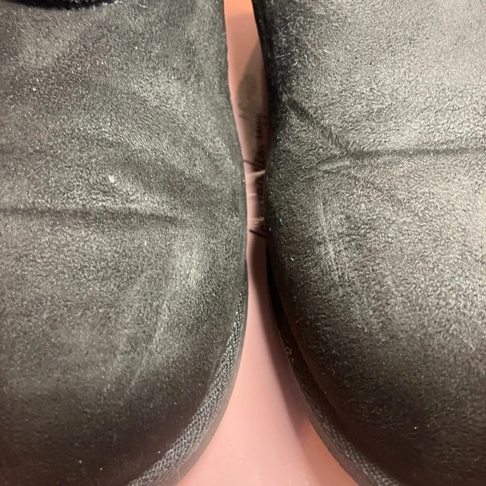 Juicy Couture Kodak Black‎ Faux Fur Bow Boots Rhinestone JC Charm KJ03335S SZ 5M
